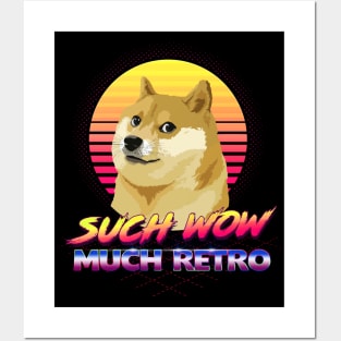 Such Wow, Much Retro. Posters and Art